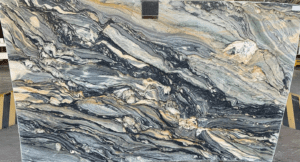 AZUL TREASURED FUSION 2CM POLISHED QUARTZITE